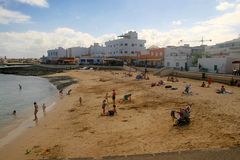 Corralejo, Stadtstrand