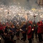 Correfoc beim Strassenfest in Barcelona