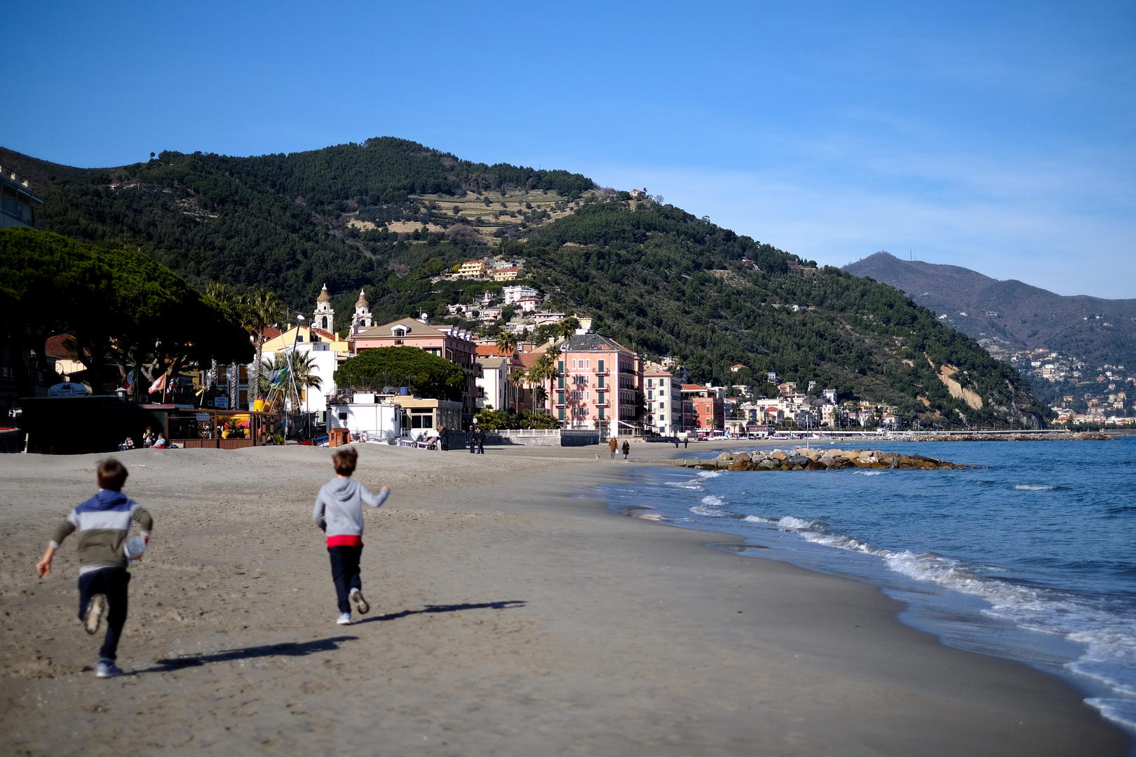 Corsa in spiaggia