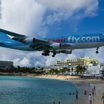 Corsair B747, St.Maarten, N.A.