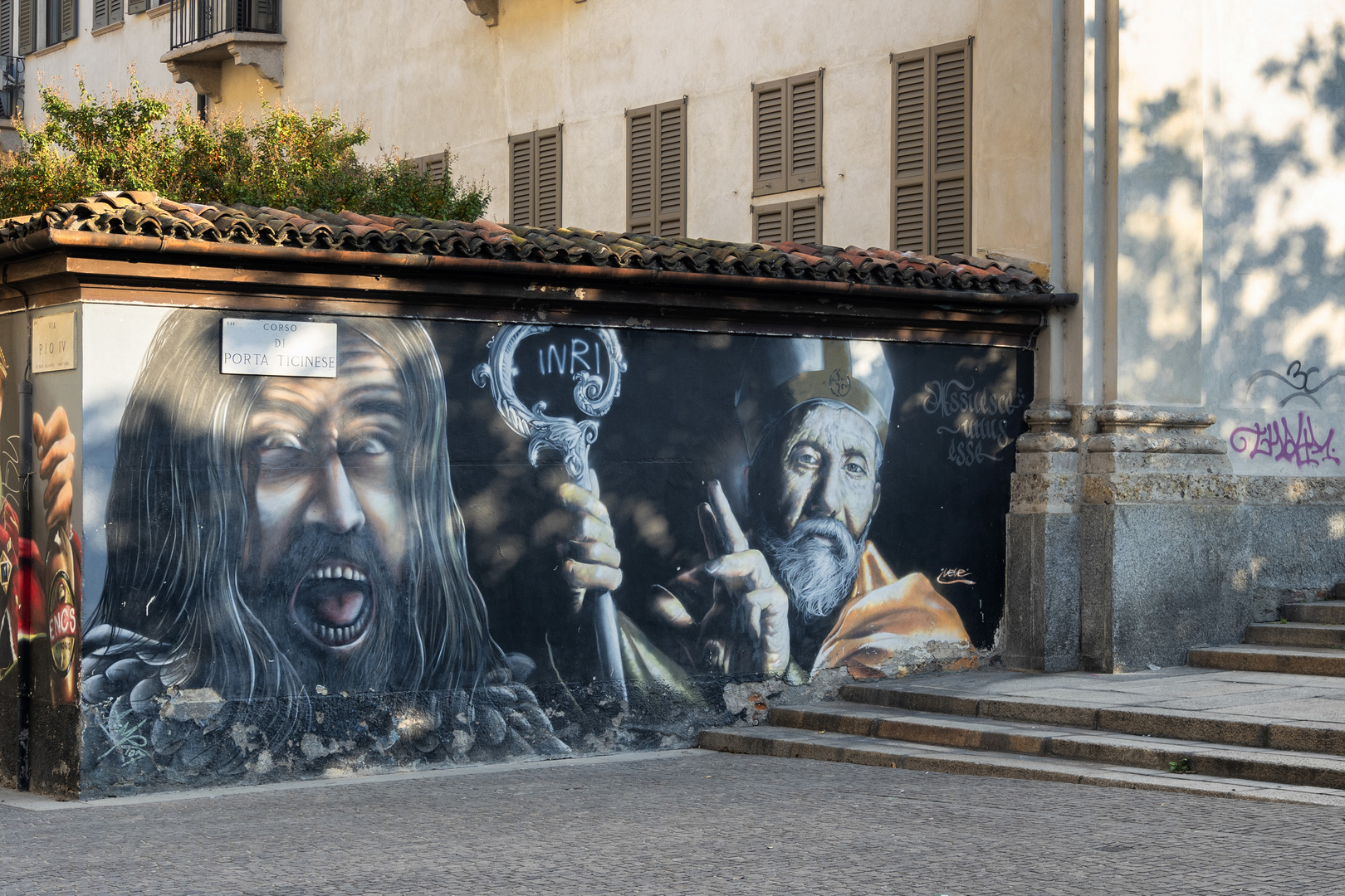 Corso di Porta Ticinese, murales