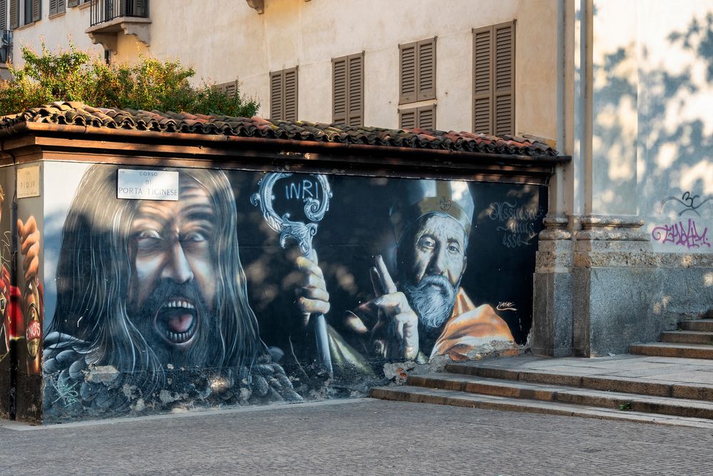 Corso di Porta Ticinese, murales