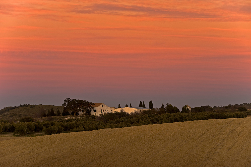 Cortijo andaluz.