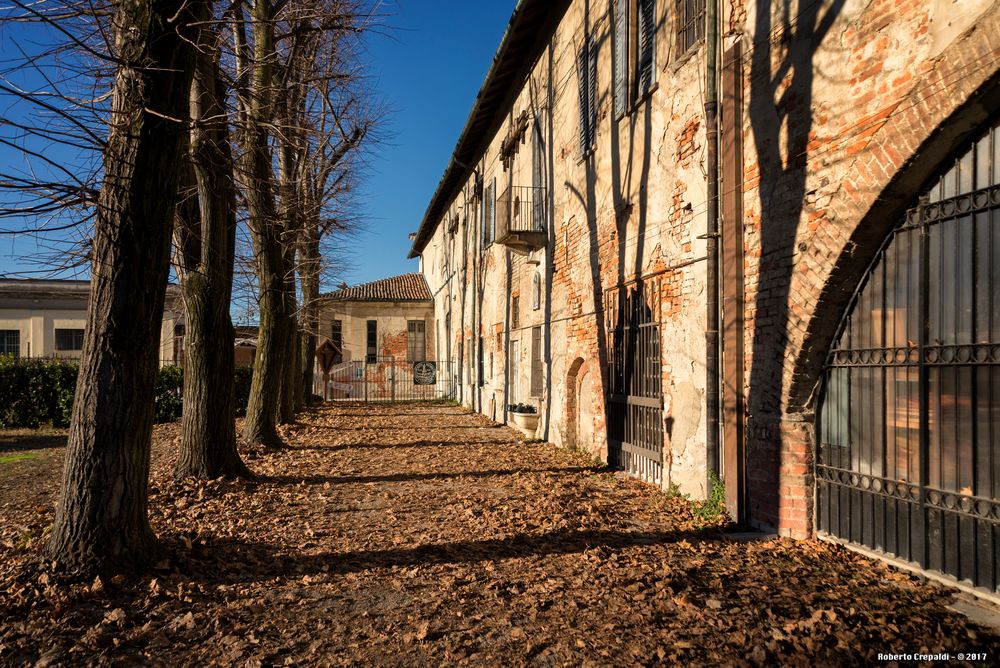 Cortile dell'Abbazia di Chiaravalle