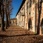 Cortile dell'Abbazia di Chiaravalle