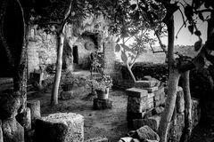 Cortile di Civita di Bagnoregio