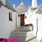 cortile di un trullo