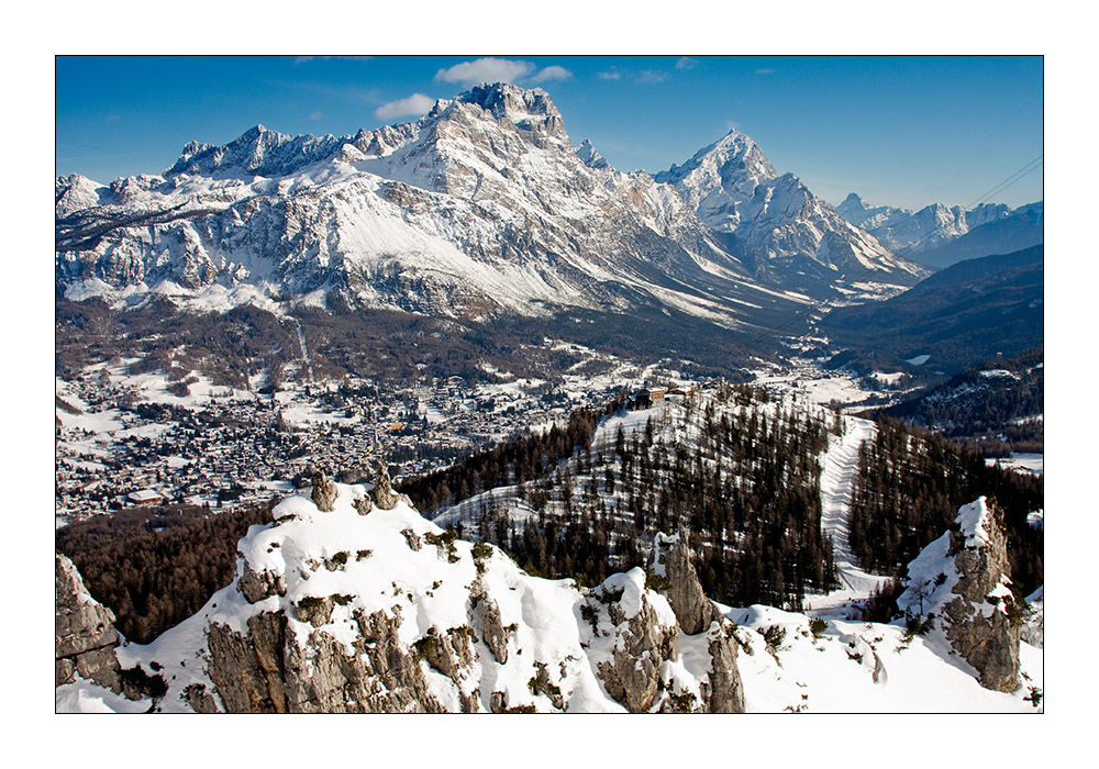 Cortina d’Ampezzo und Monte Cristallo