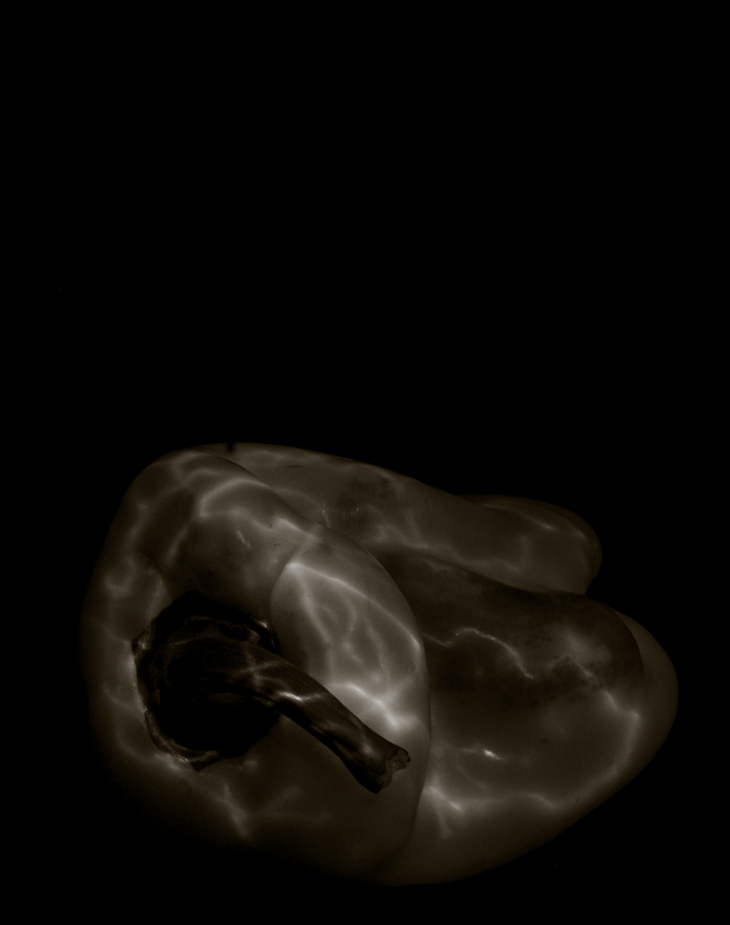 cortocircuito fotonico di un peperone - fotografia di V.O.G.