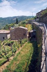 Cortona, im oberen Bereich des Städtchens