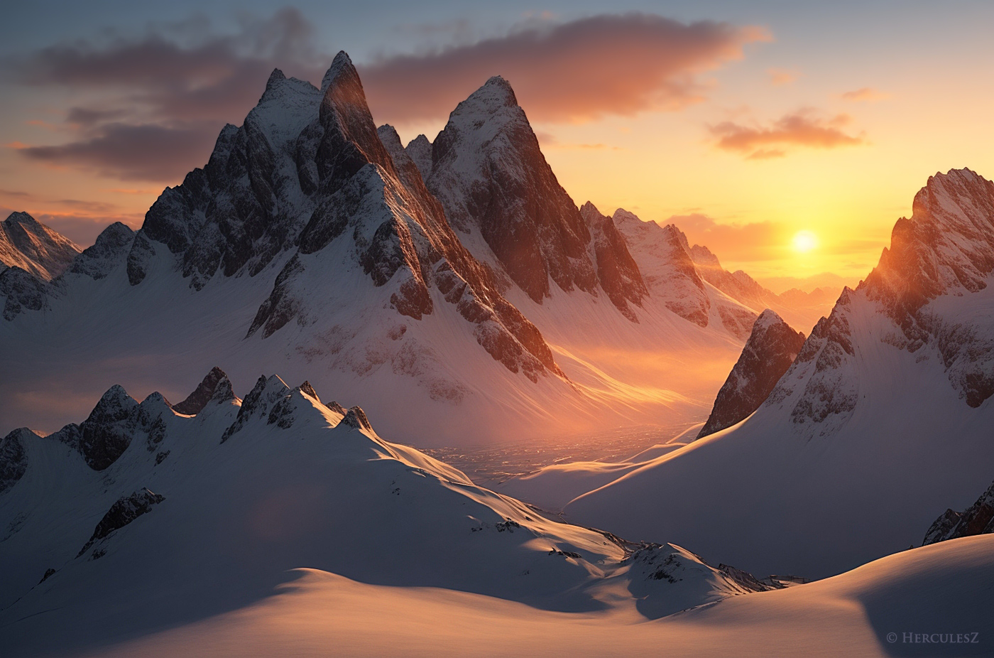 Corvatsch Sunset