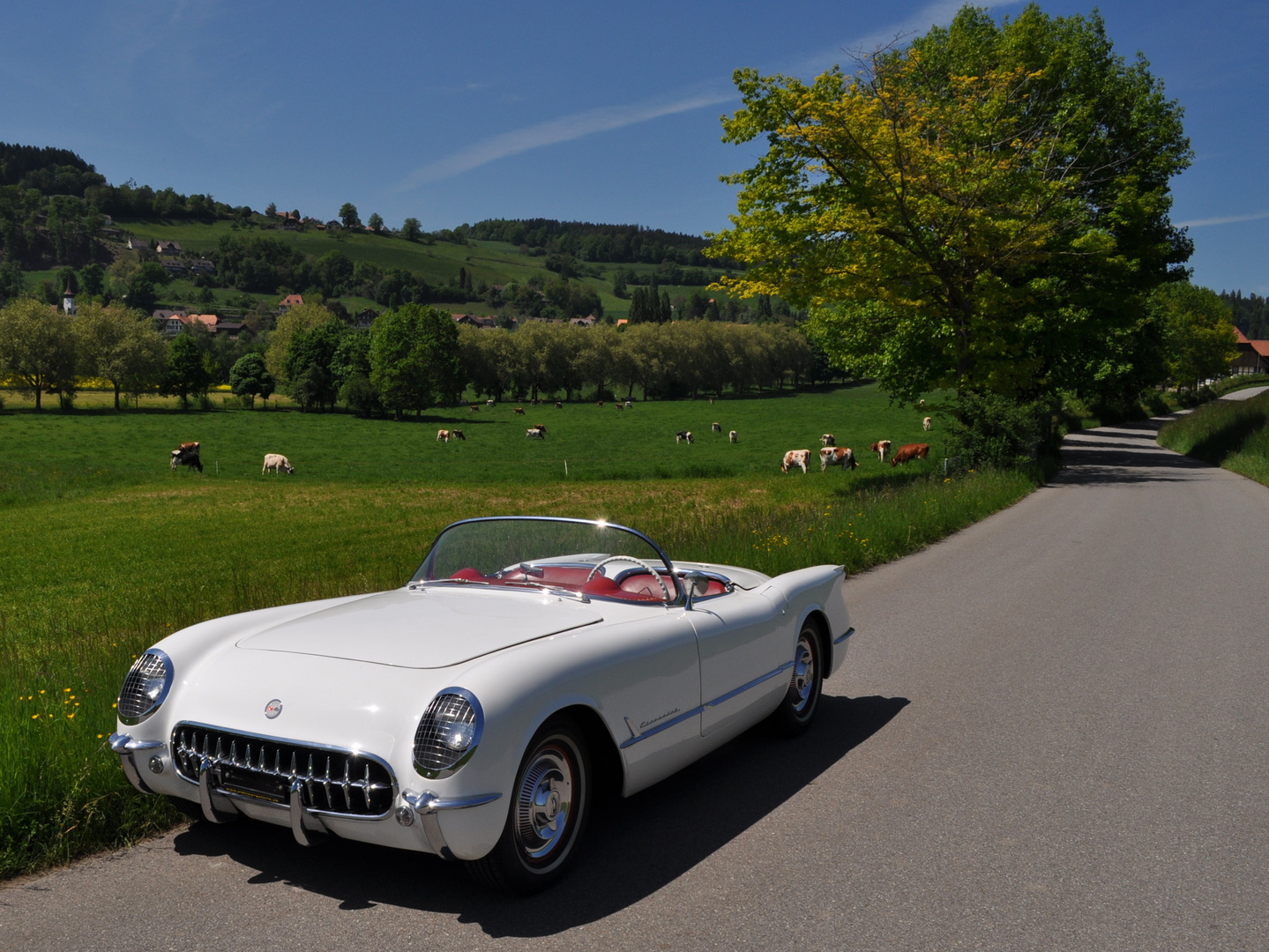 Corvette 1954 am Gerzensee