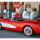 Corvette auf Route 66