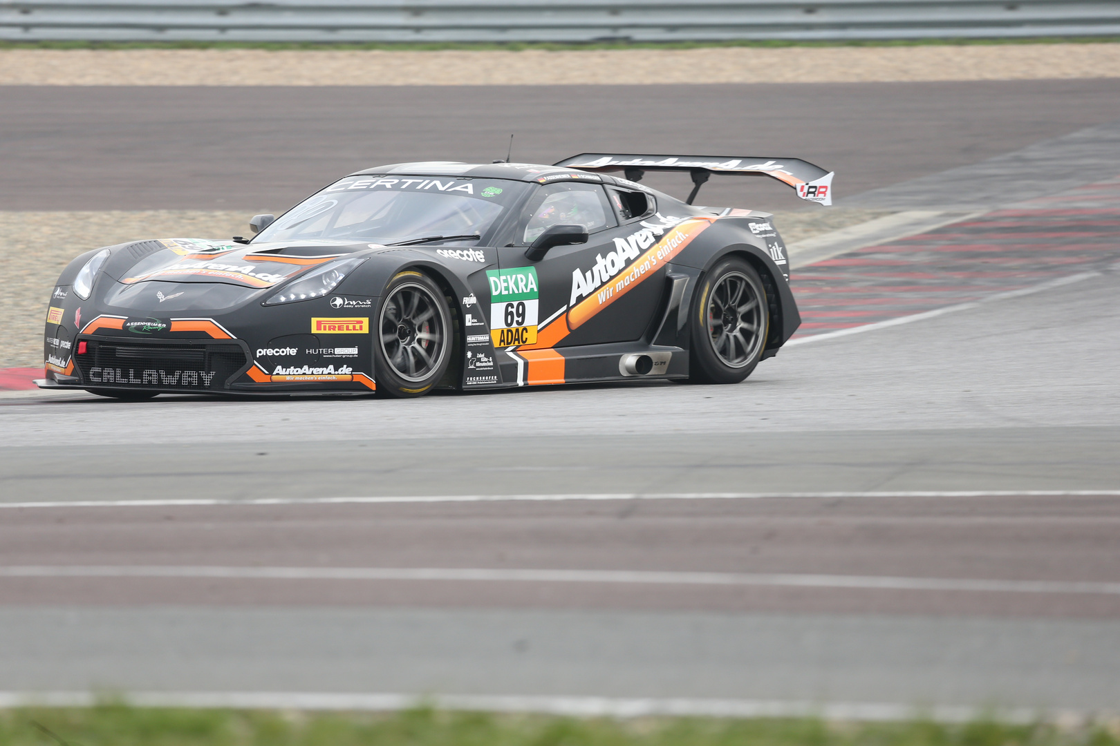 Corvette C7 R GT 3, Test