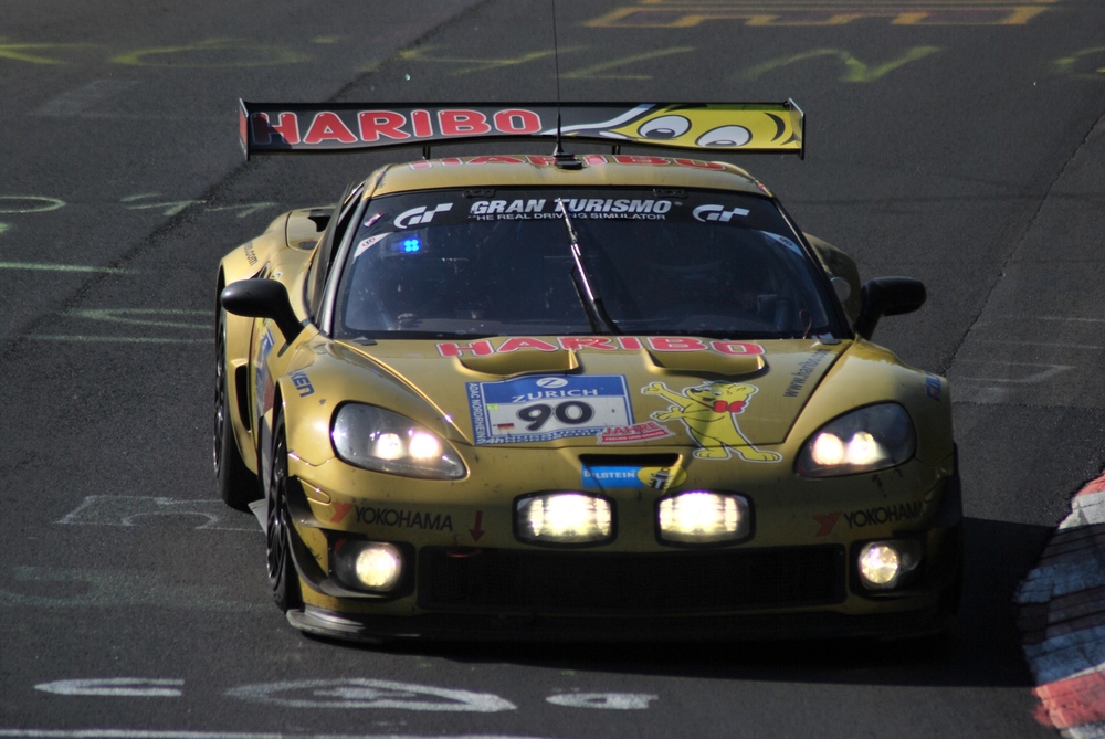 Corvette in Gold