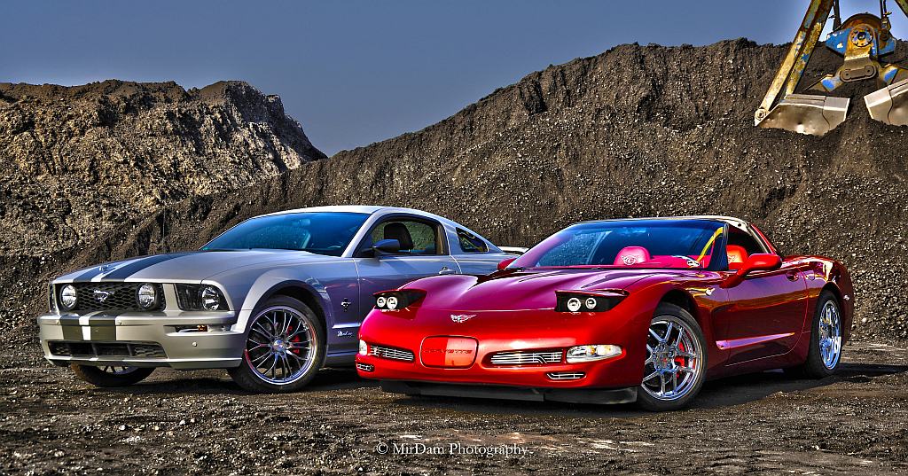 Corvette & Mustang