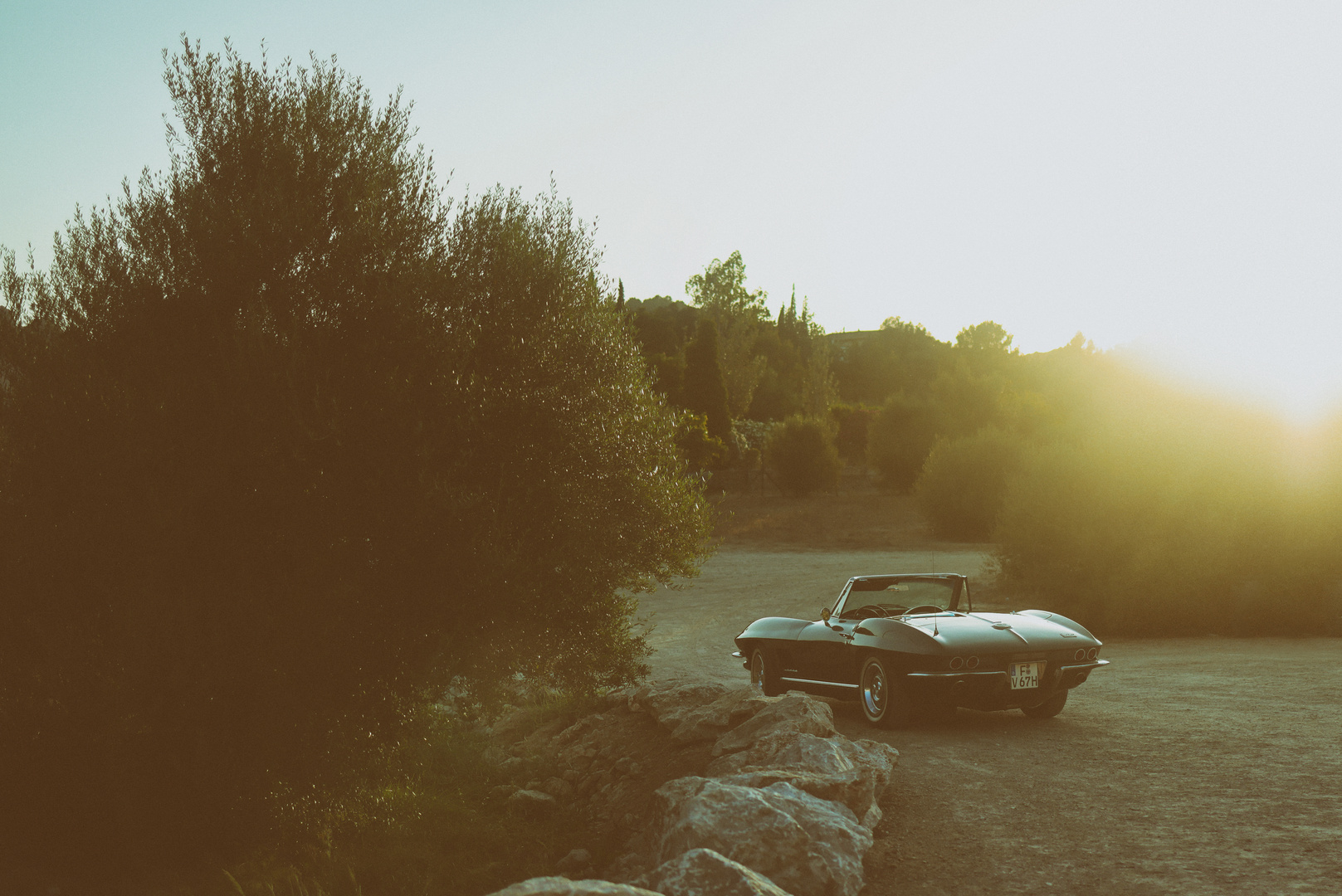 Corvette Stingray, Sonnenuntergang