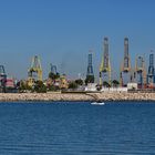 Cosco Containerhafen in Valencia