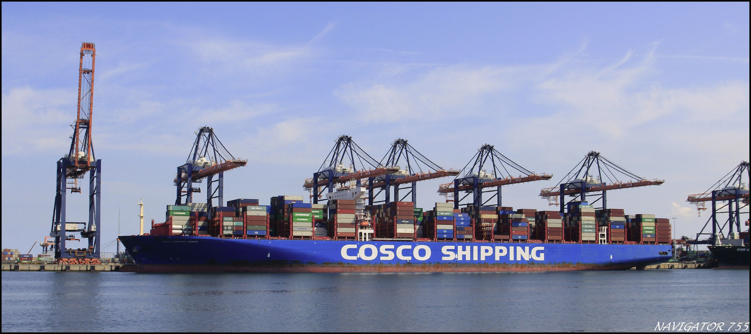 COSCO " GEMINI " , Amazonenhaven, Rotterdam.