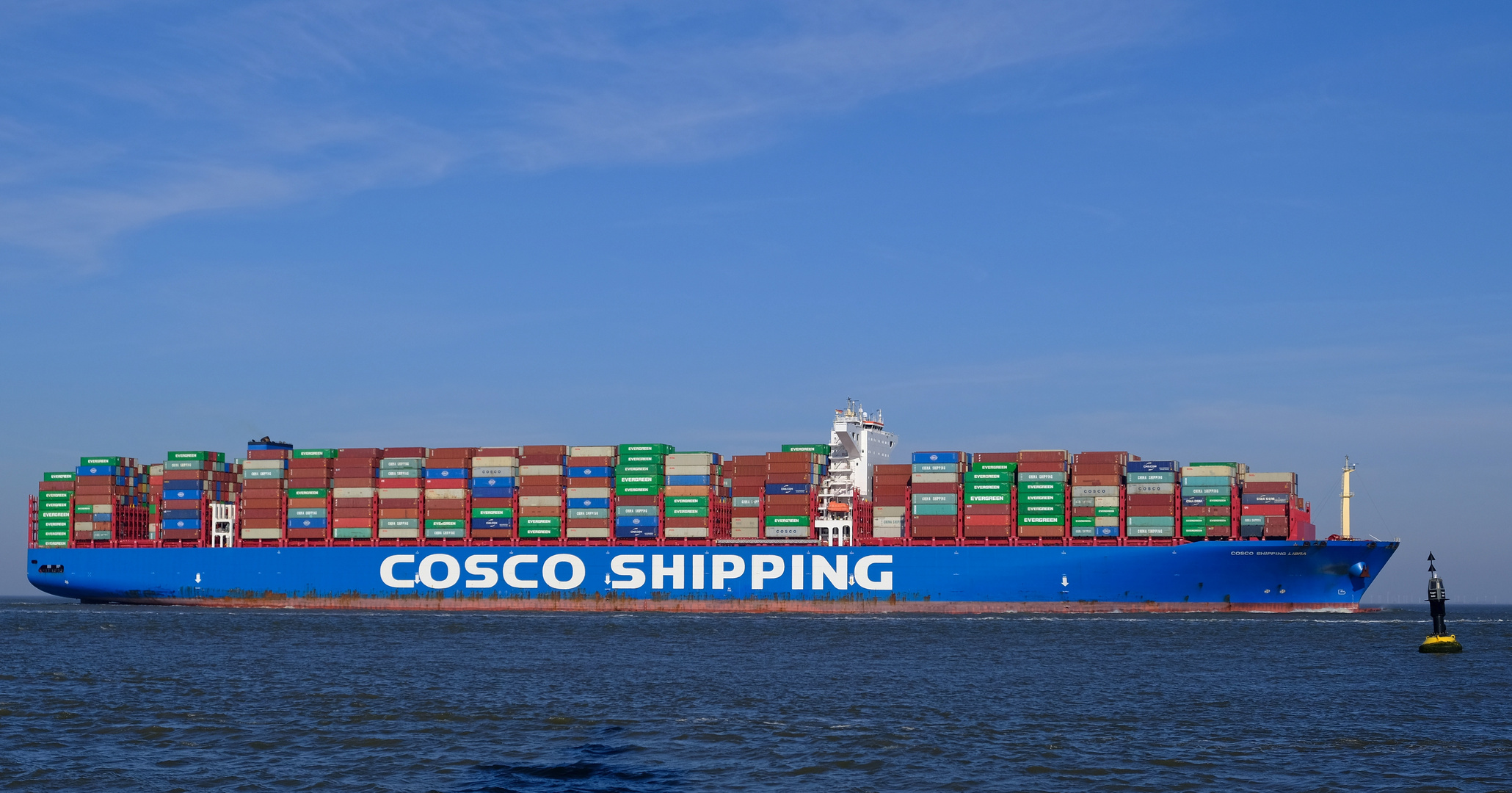 COSCO SHIPPING LIBRA Foto & Bild world, nordsee, container Bilder auf