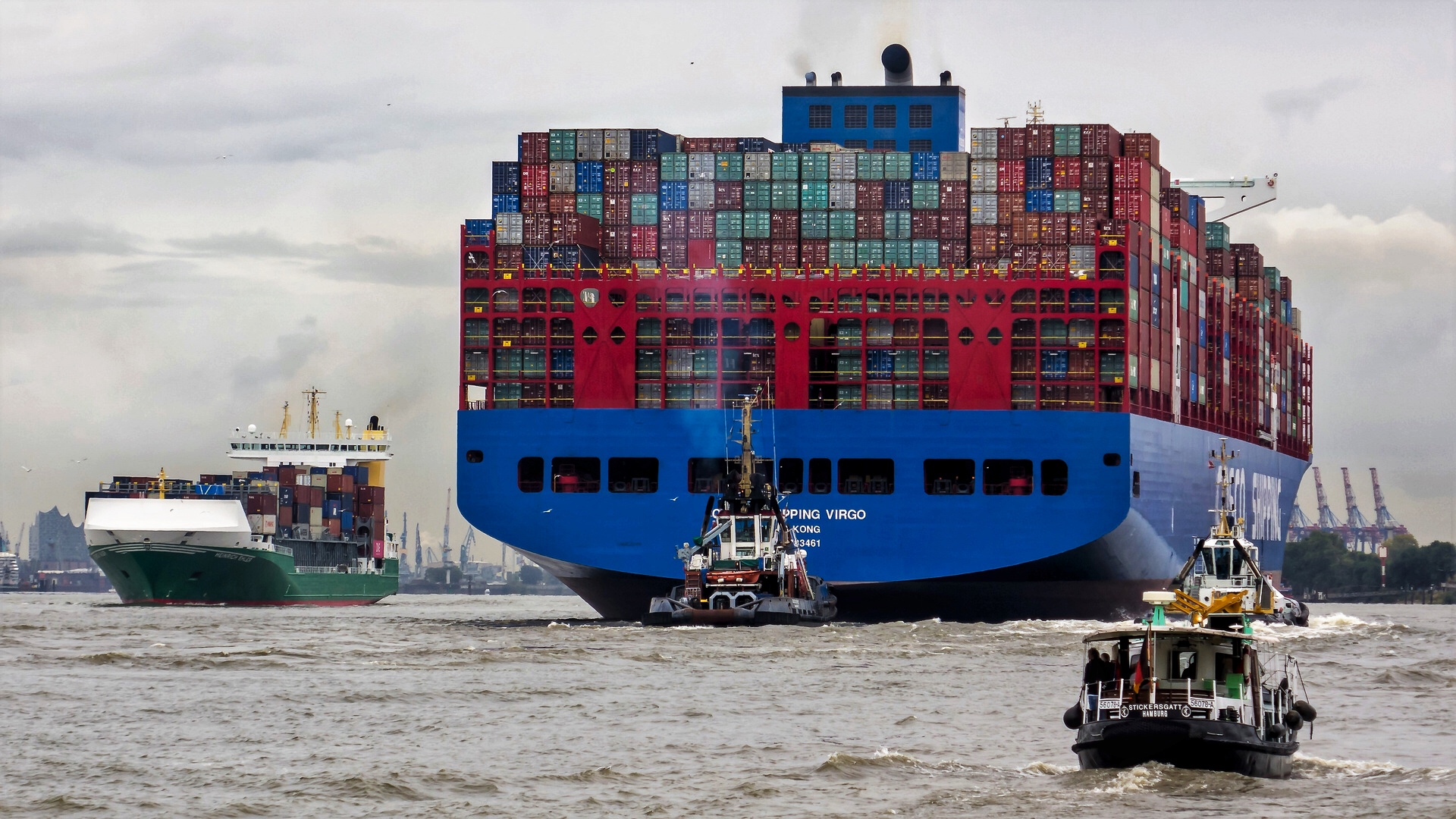 Cosco Shipping Virgo meets Heinrich Ehler (1)