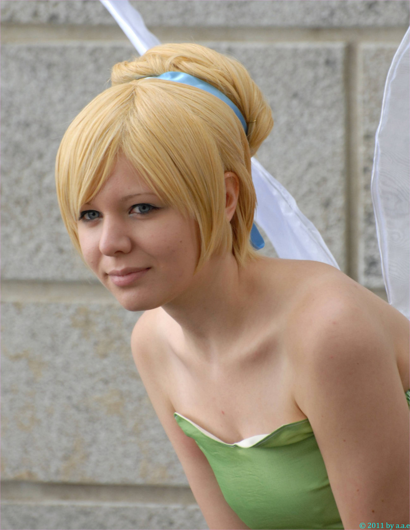 Cosplay, Ein blonder Engel, ein butterfly oder ein Papillon?