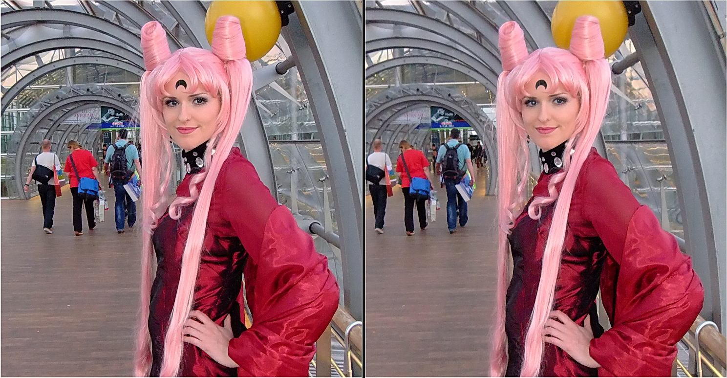 cosplay (Kreuzblick-Stereo-Foto 2)