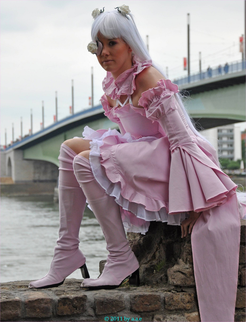 Cosplay Mädchen auf der AnimagiC