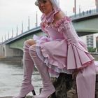 Cosplay Mädchen auf der AnimagiC