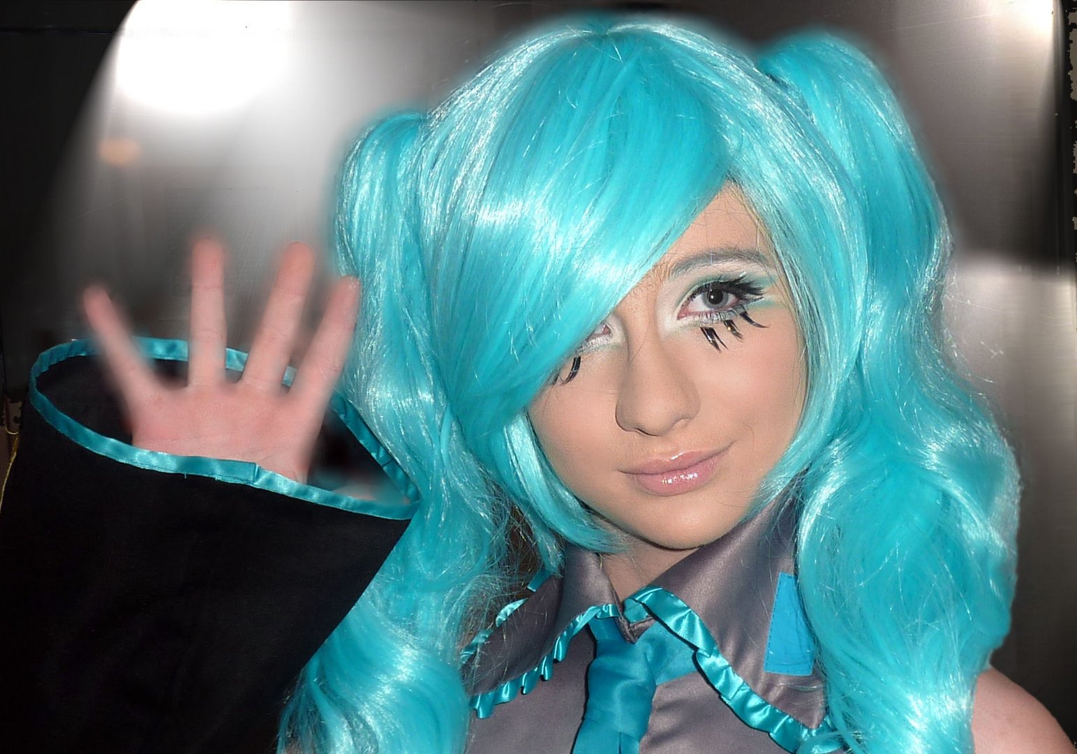 Cosplay Miku Hatsune alias Nastassja