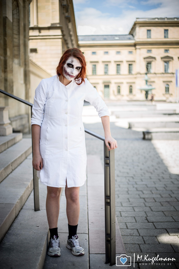 Cosplay. Nurse Joker