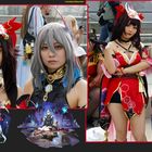 Cosplayer aus Asien