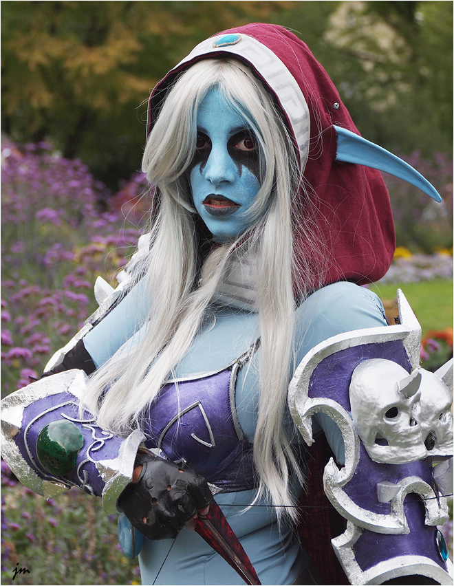 Cosplayerin Bei Einer Dp Cosplayerin Bei Einer Dp
