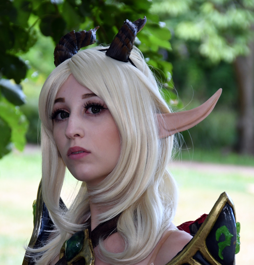 Cosplayerin Bei Einer Dp Cosplayerin Bei Einer Dp