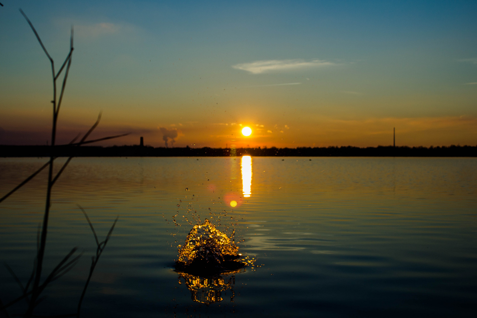 Cospudener See bei Leipzig