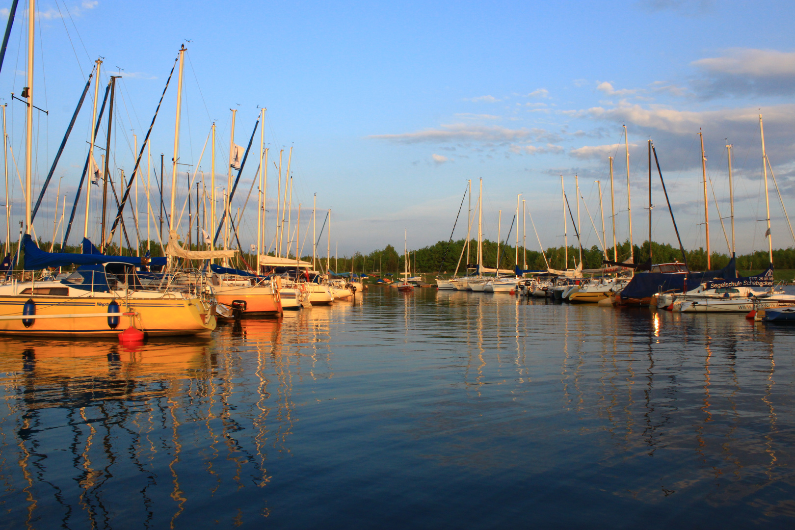 Cospudener See Hafen