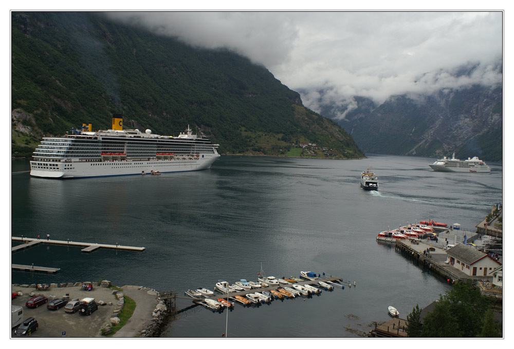 Costa Atlantica und Silver Cloud