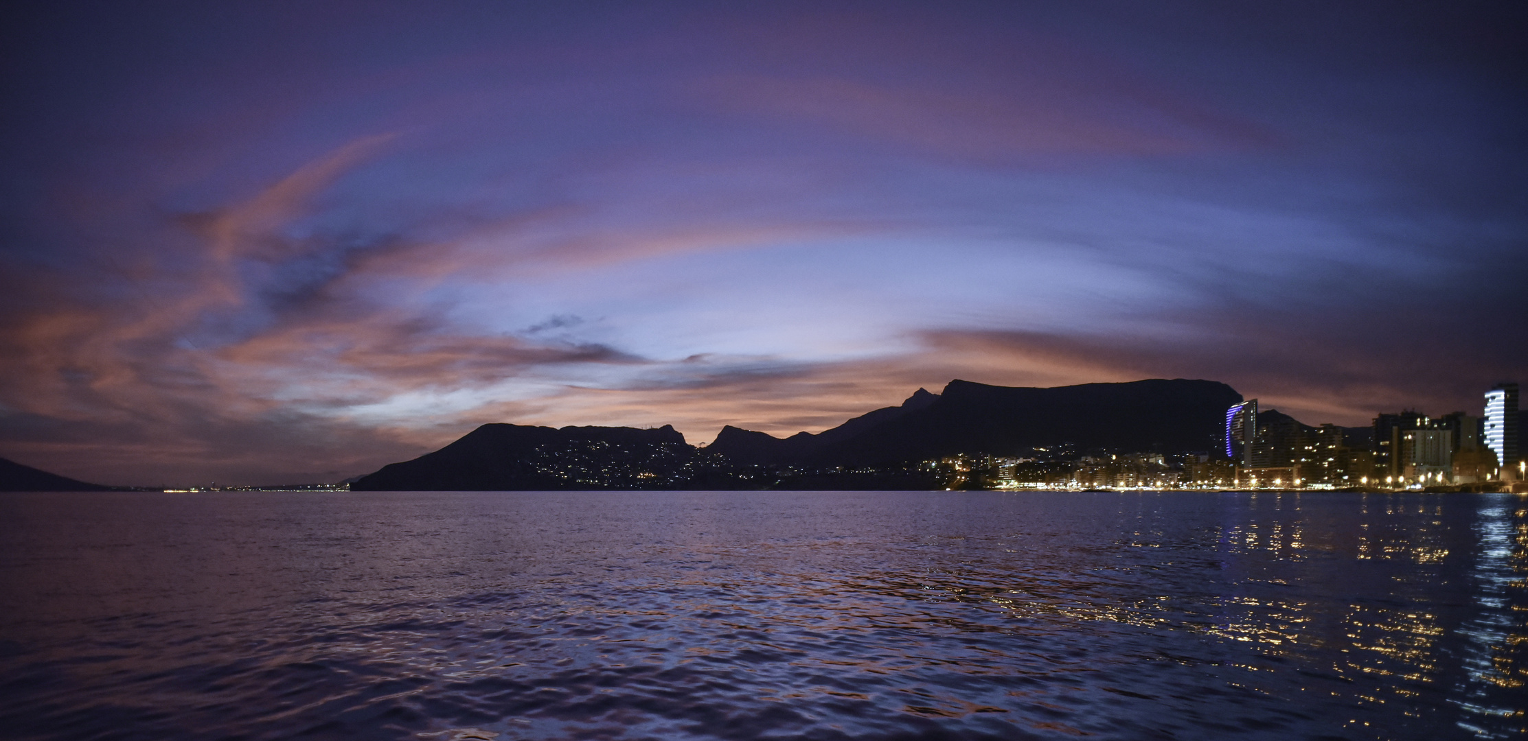 Costa Blanca sunset