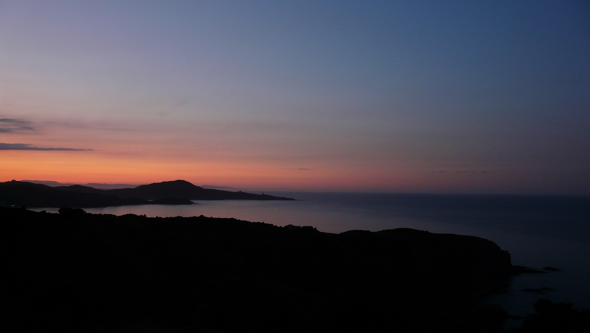 Costa Brava at Sunset