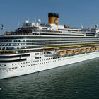 Costa Diadema vor Barcelona