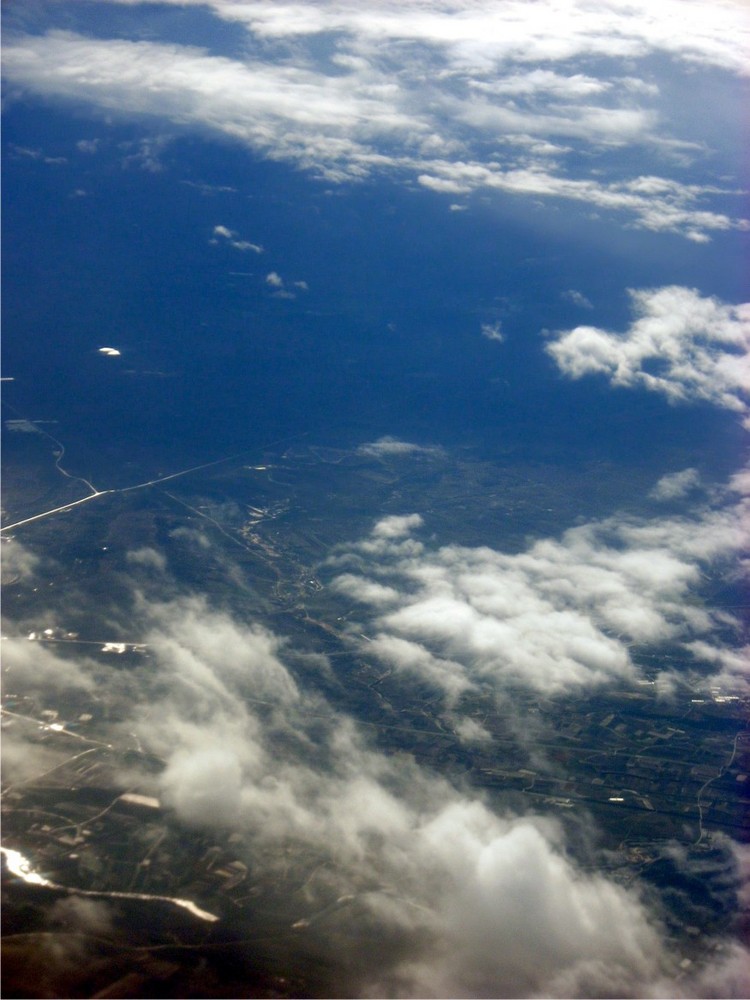 Costa inglesa desde el aire