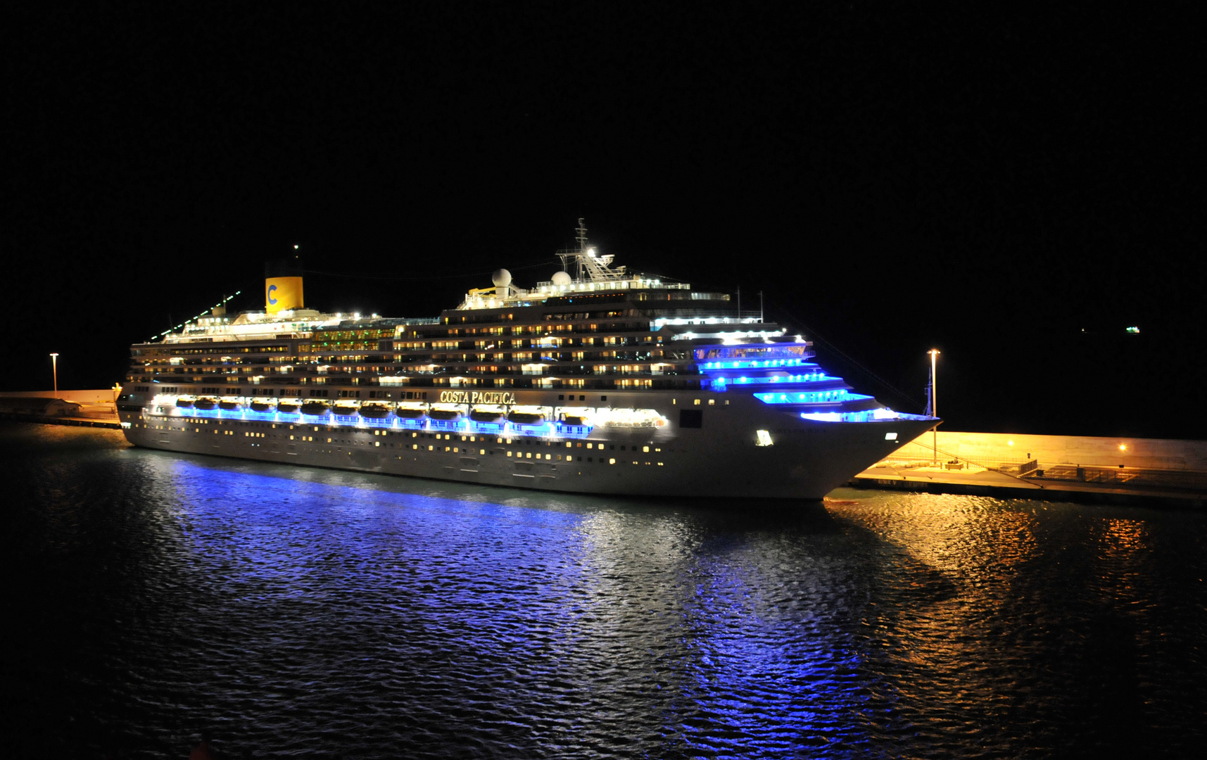 Costa Pacifica in Civitavecchia