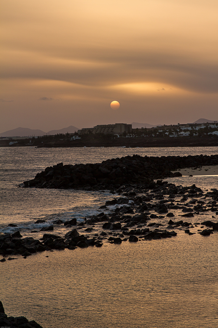 Costa Teguise am Abend