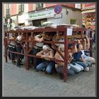 Costaleros in Sevilla