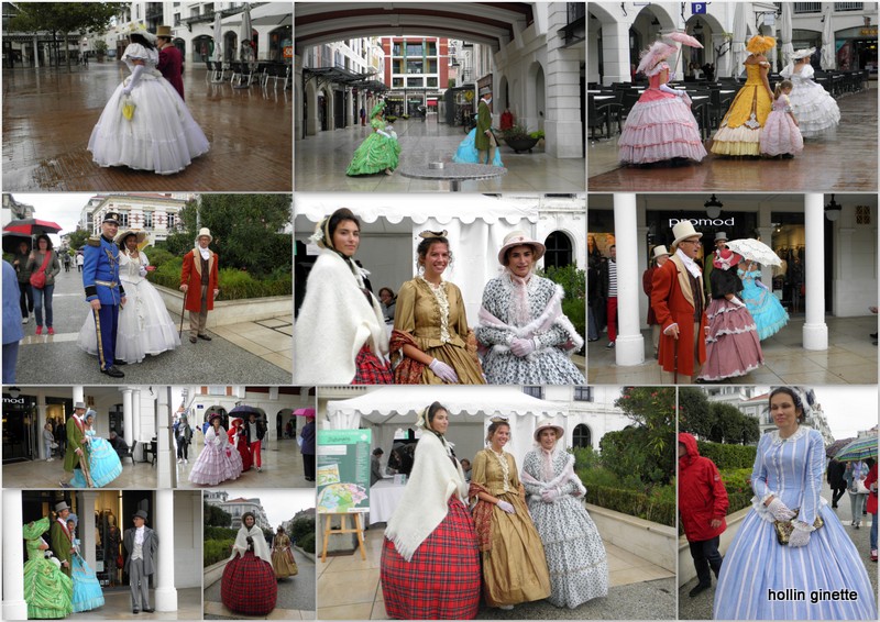 costumes des années napoléon 3  A ARCACHON 