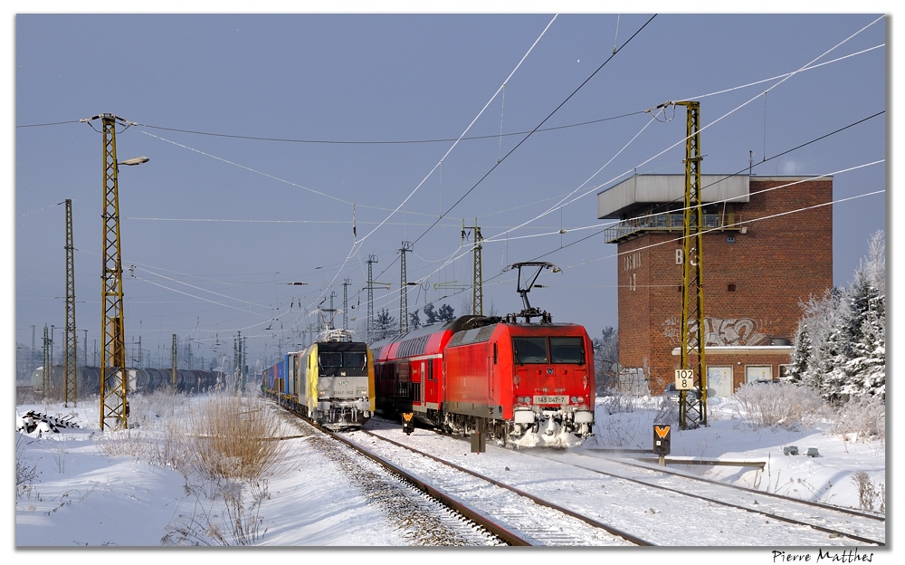 Coswig im Schnee