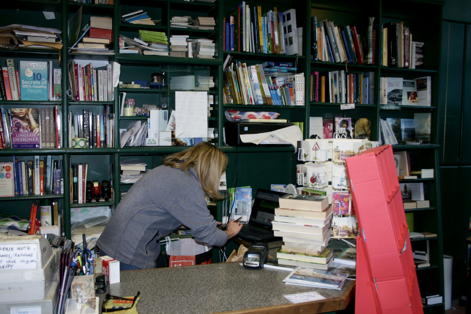 cosy bookshop