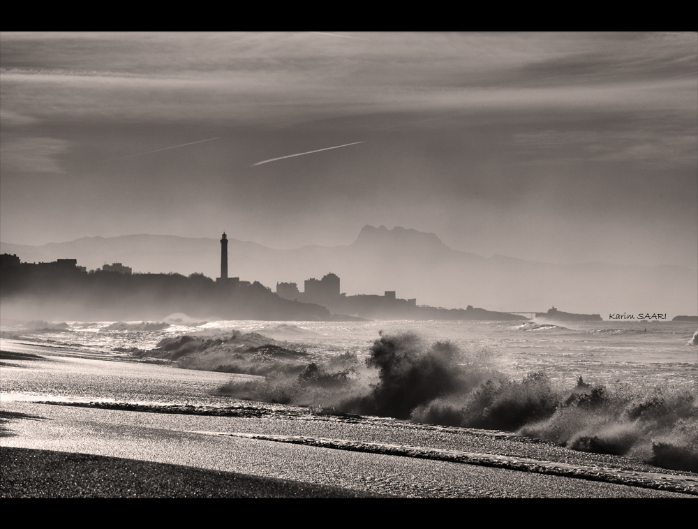 Côte basque, les plages d'Anglet