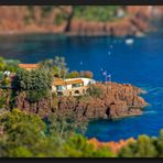 Côte d´Azur... Miniatur..Tilt & Shift Fake...