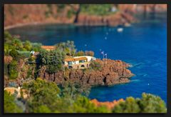 Côte d´Azur... Miniatur..Tilt & Shift Fake...